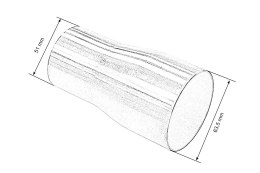 Końcówka-redukcja tłumika 2-2,5