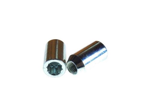 Nakrętki Stal M12x1,5 Stożek TORX Wąskootworowe