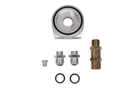 Podstawka pod filtr Oleju TurboWorks AN10 Srebrna