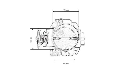 Przepustnica TurboWorks Honda K20