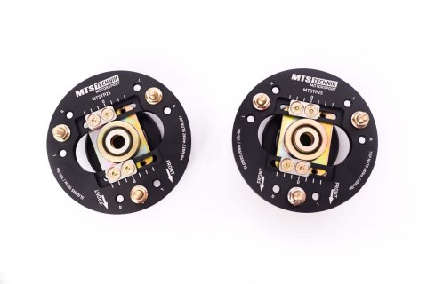 Regulowane camber / caster plates (przód) BMW 1 coupe (E82), 1 (E81), 1 (E87), 1 kabriolet (E88), 3 Compact (E36), 3 coupe...