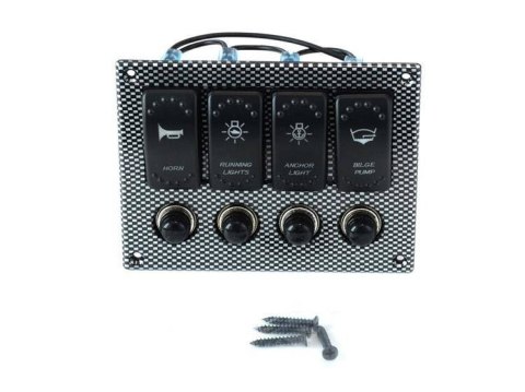 Przełączniki 12/24V x4 IP68