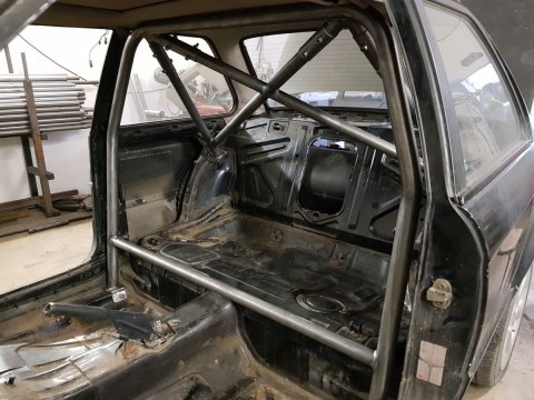 Rollbar skręcana pół klatka BMW 3 E30 Black