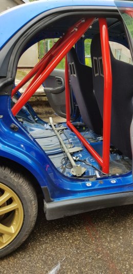 Rollbar skręcana pół klatka Renault Clio 2 Sport Black