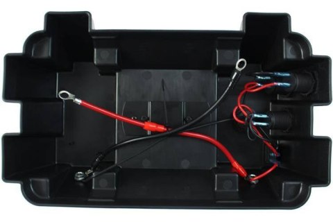 Skrzynka obudowa akumulatora z akcesoriami 340x195x205