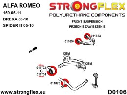 Kompletny zestaw zawieszenia - Alfa Romeo 159 (05-11) type 939