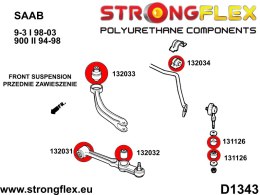 Kompletny zestaw zawieszenia - Saab 9-3
