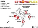 Tuleja tylnego wózka - przednia SPORT - BMW Seria 5