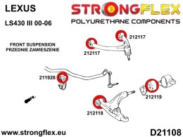 Zestaw przedniego zawieszenia SPORT - Lexus LS