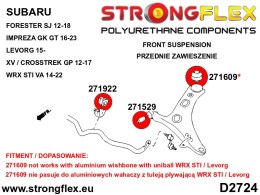 Zestaw zawieszenia przedniego SPORT - Subaru Forester