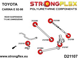 Zestaw zawieszenia tylnego SPORT - Toyota Carina