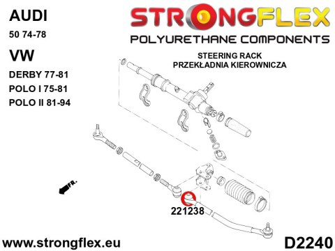 Kompletny zestaw zawieszenia - Audi 50 (74-78)