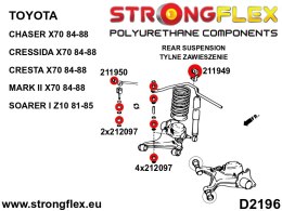 Tuleja łącznika stabilizatora tylnego SPORT - Toyota Corolla