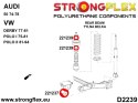 Tuleja mocowania amortyzatora tylnego SPORT - Audi 50 (74-78)