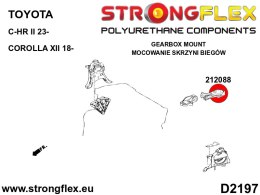 Tuleja poduszki skrzyni biegów - Toyota C-HR