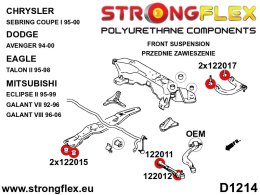 Tuleja przedniej belki - Mitsubishi Eclipse