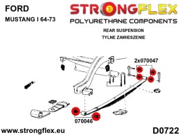 Tuleja resora SPORT - Ford Mustang