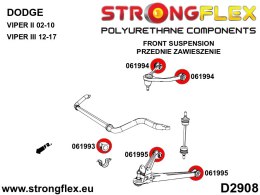 Tuleja stabilizatora przedniego / tylnego - Dodge Viper