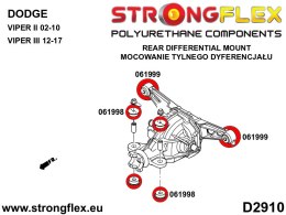 Tuleja tylnego dyferencjału - tylna SPORT - Dodge Viper