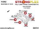 Tuleja tylnego wózka - tylna SPORT - Ford Mustang