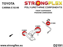 Tuleja wahacza przedniego - tylna SPORT - Toyota Carina