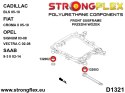 Zestaw tulei przedniego wózka SPORT - Fiat Croma