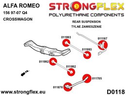 Zestaw zawieszenia tylnego SPORT - Alfa Romeo 156 (97-07) type 932