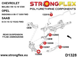 Zestaw zawieszenia tylnego SPORT - Chevrolet Malibu VIII (12-16) V300