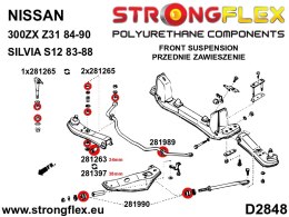 Kompletny zestaw zawieszenia - Nissan S-chassis (180SX / 200SX / 240SX / Silvia)
