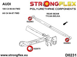 Tuleja belki tylnej - Audi A6 / S6 / RS6