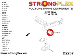 Tuleja belki tylnej SPORT - Audi Q2 / SQ2 (16-23)