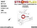 Tuleja belki tylnej SPORT - Seat Mii (11-21)
