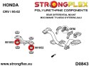 Tuleja tylnego dyferencjału - przednia - Honda CR-V