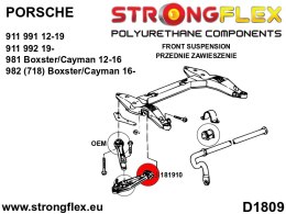 Tuleja wahacza - zewnętrzna - Porsche 911