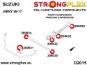 Zestaw przedniego zawieszenia - Suzuki Jimny (98-17)