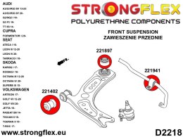 Zestaw przedniego zawieszenia i tylnej belki SPORT - Audi Q2 / SQ2 (16-23)