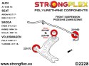 Zestaw przedniego zawieszenia i tylnej belki SPORT - Seat Ibiza