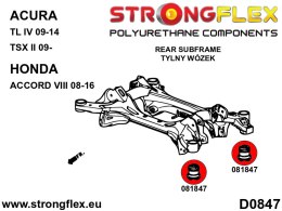 Zestaw tulei tylnego wózka SPORT - Honda Accord