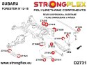 Zestaw tulei tylnego wózka SPORT - Subaru BRZ