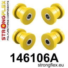 Zestaw tulei tylnej belki SPORT - Peugeot 206 / 206+ (98-12)
