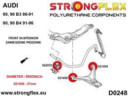Kompletny zestaw zawieszenia - Audi 80 / 90 / S2 / RS2