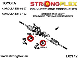 Kompletny zestaw zawieszenia SPORT - Toyota Corolla