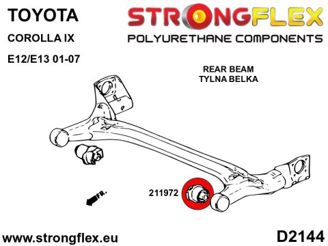 Kompletny zestaw zawieszenia - Toyota Corolla