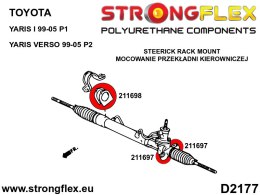Obejma przekładni kierowniczej SPORT - Toyota Yaris