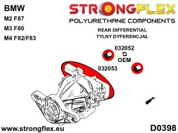 Podwójny wspornik tylnego dyferencjału - BMW Seria 3