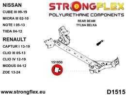 Tuleja belki tylnej - Nissan Micra