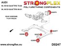 Tuleja przedniego i tylnego wózka - wewnętrzna SPORT - Audi 80 / 90 / S2 / RS2