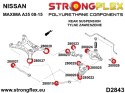 Tuleja tylnego wózka - tylna SPORT - Nissan Maxima