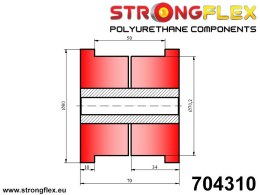 Tuleja uniwersalna 70mm