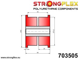 Tuleja uniwersalna 70mm